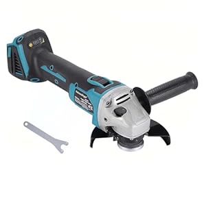 Cordless Angle Grinder Compatible with Makita18V Battery,Brushless 4-1/2-Inch High-Power Angle Grinder for Metal,Tile Cutting and Grinding-Tool Only