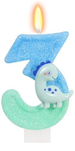 ElekFX Dino Birthday Candle
