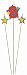 #8 Decorative Birthday Candle & Star Candles| Party Supply