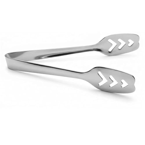 Image of ADD2CART Stainless Steel Serving Tongs, Kitchen Utility Chimta, Traditional Indian Flatbread Gripper (Utility Tong)