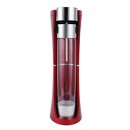 Sparkling Water Maker Portable Intelligent Commercial Fast Beverage Making Machine for Coffee Shop Home Red