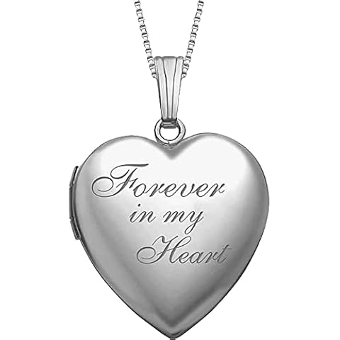 Picturesongold.com Forever in My Heart Locket Necklace Cover