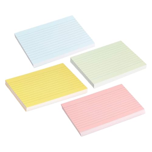 Tarjetas de índice premium en cartulina resistente para estudiar y organizar tus ideas