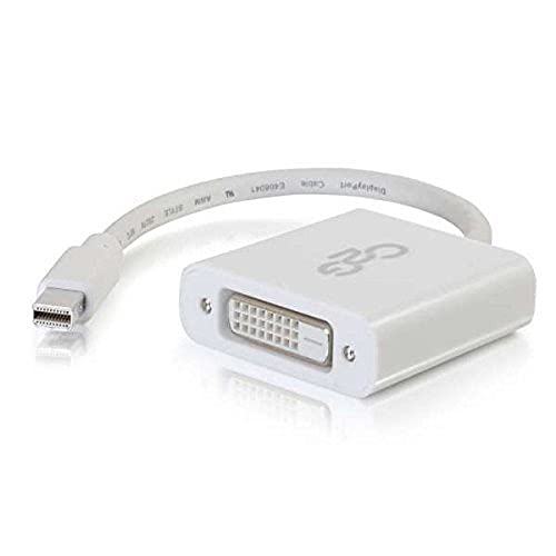 Adaptador Mini DisplayPort a DVI-D activo blanco C2G 54319 para conectar pantallas