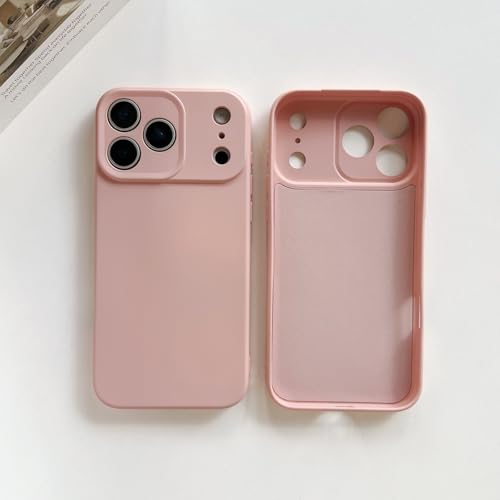 Coque silicone rigide iPhone Air antichoc fine rose premium