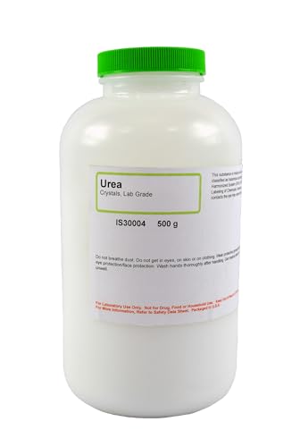 Innovating Science - Urea Crystals Lab Grade 500g - Soluble Nitrogen Compound for Biochemical, Microbiological, Industrial Applications - Used in Protein Studies, Enzymatic Assays, Growth Media