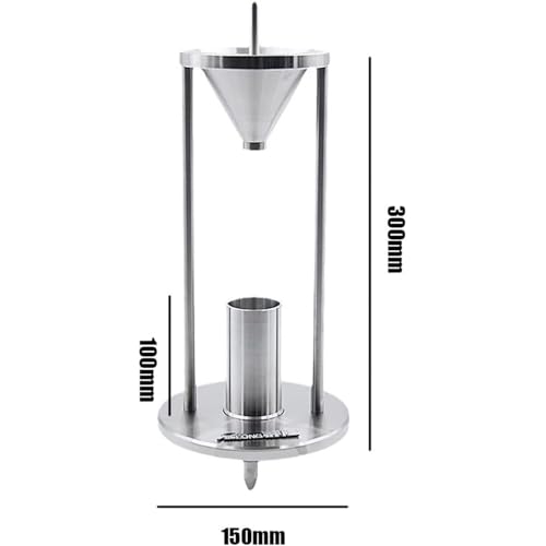 Medidor de Densidad Natural para Polvo con Embudo 12.7mm miniatura 3