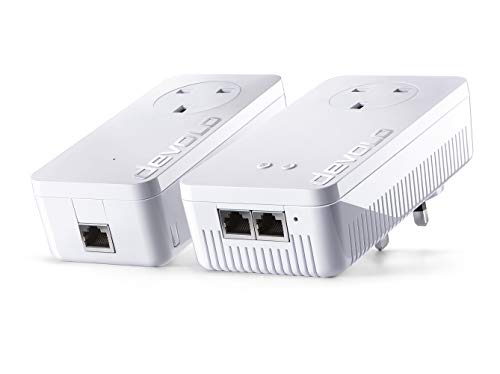 Preisvergleich Produktbild Devolo 9392 - dLAN powerline 1200 Plus WiFi ac, Starter Kit UK