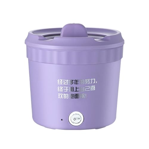 Olla eléctrica de cocción, olla eléctrica | Ollas calientes eléctricas - Pequeña taza de cocina multifuncional fácil de limpiar para un dormitorio universitario de estudiante uniforme