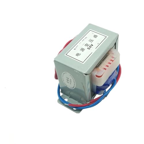 Trasformatori di potenza Trasformatore di potenza 80W Bobina Trasformatore audio EI76 DB-80VA 220V 380V a CA singolo/doppio 6V 9V 12V 18V 24V 30V 36V 110V Trafo 1 pz(220V single,AC18V)