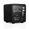 Audioengine A2 HD (HD3) Black 60 Watt Pc Speakers for Desktop and S6 Black Subwoofer for Music Gaming Movies Studios Dorms Bedrooms Offices
