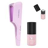 VODANA Professional Hair Irons Bundle, Triple Flow Hair Waver 1.25 inch, Lavender, Heat Balance Blockingloss Scalp Tonic
