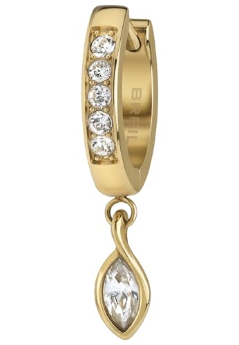 BREIL, My Lucky Collection, Monorecchino Donna Be Unique TJ3184, Collezione Gioielli Giulia Salemi, in Acciaio Colorato, con Cubic Zirconia,...