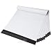 Fu Global 50pcs 24X24 Inches Poly Mailers Envelopes Shipping Bags Self Adhesive Waterproof Postal Bags (White)
