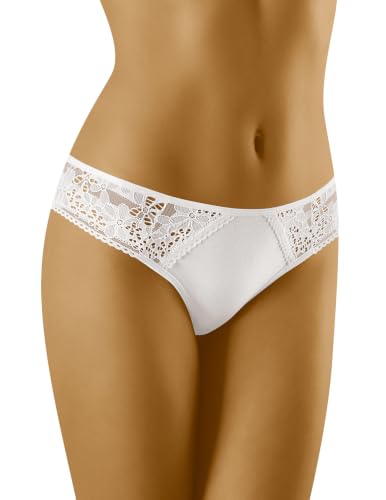 Wolbar Slip Femme WB213, Blanc,XL