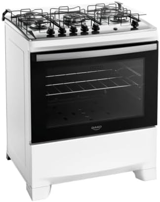 Fogão 5 Bocas Dako Supreme com Mesa em Inox e Acendimento Automát...