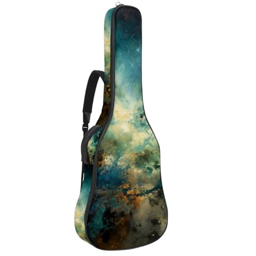 Housse pour guitare étanche verte pour musiciens nomades