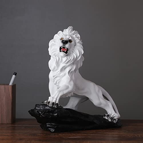 Statue lion objet décoration maison à offrir pour une crémaillère originale - 5