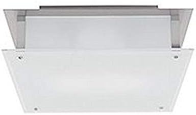 Access Lighting 50031-BS/FST Vision - 11.8" One Light Medium Flush Mount, Choose Lamping Option: J-118 R7s Halogen