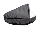 long rich Durable Oxford to Sherpa Pet Cave and Round Pet Bed, 25', with Removable top and Insert,...