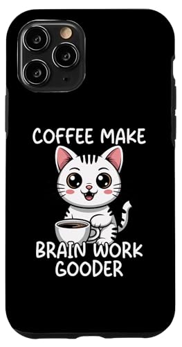 Coffee Make Brain Work Gooder �X�}�z�P�[�X iPhone 11 Pro �p