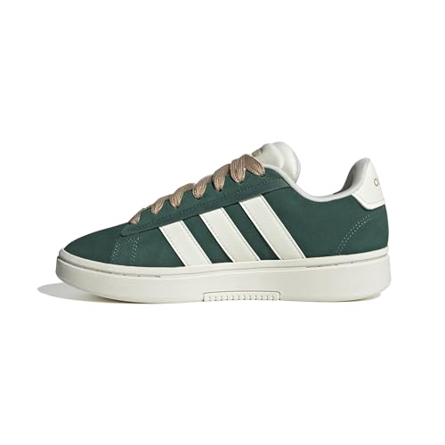 adidas Womens Grand Court Alpha 00s Collegiate Green/Off White/Magic Beige 7