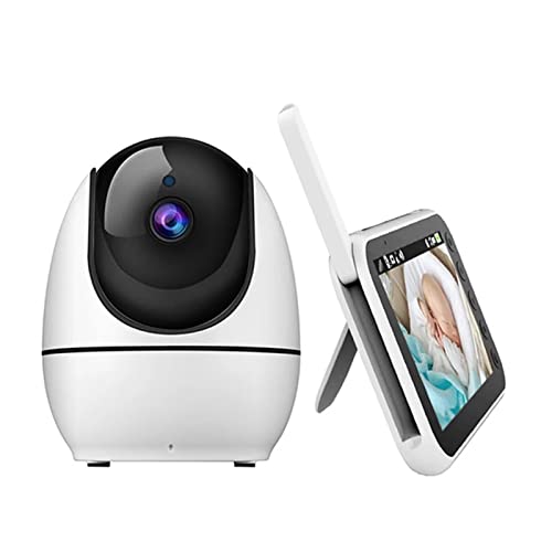 Monitor de bebé inteligente WiFi Video inalámbrico de 4.5 pulgadas Monitor de bebé Mamá Niñera Niñera Seguridad for bebés Cámara de audio bidireccional infrarroja LED Visión nocturna Walkie Talkie