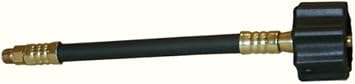 AP Products Marshall Gas Controls MER425-12 12" Overall Length 1/4" Inverted Flare with Pigtail Acme Nut