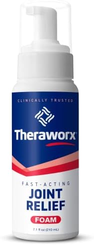 THERAWORX RELIEF Joint Discomfort & Inflammation Foam for Joints in The Knees and Hands – 7.1 oz – 1 Count