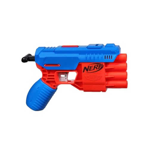 Nerf, Conjunto de Lançador de Dardos, Alpha Strike Claw Dual QS-4 - Inclui 2 Lançadores e 10 Dardos - A partir de 8 Anos