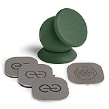Dreem Sphere Premium Magnethalterung für Handy, Kamera, GPS; Starke Magnete ideal für Auto, Küche, Büro, Werkstatt - Dark Green
