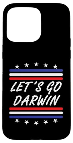 Lets Go Darwin humor científico Carcasa para iPhone 15 Pro Max