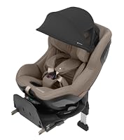 Maxi-Cosi Sonnenverdeck L für Autositz Pearl Slide Pro, Zubehör für Kindersitze, Stoff mit UPF 50+, Extragroßes Verdeck, Für komfortable Fahrten, Einfache Anbringung, Black – Ansicht 1
