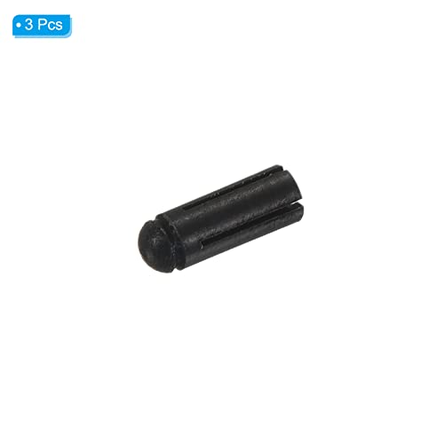 PATIKIL Dart Flight Protectors, Aluminum Alloy Dart Accessories Wing Savers for Steel & Plastic Flights - 3 Pack (Black) - Image 3