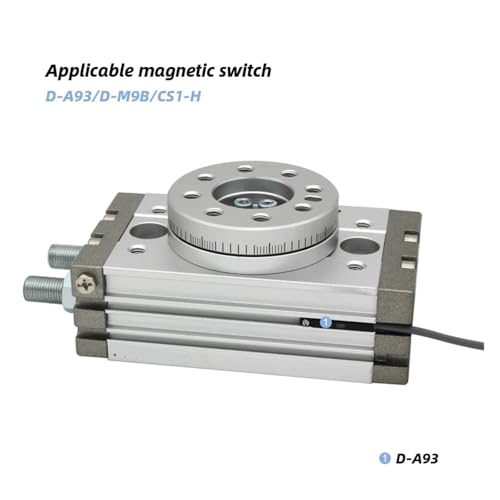 Actionneur de table pneumatique MSQB rotatif double effet MSQA7A - 6