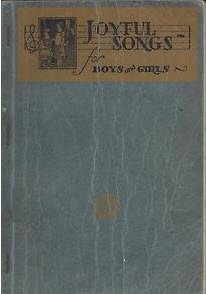 Paperback Joyful songs for boys and girls Book