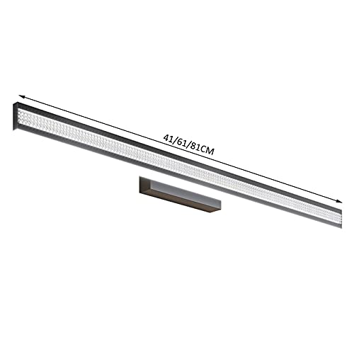 Vanity Lighting Simples 41/61/81cm Espelho Luzes Frontais Criativo Casa Moda Arte Apartamento Banhei