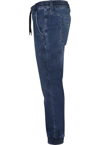 Jogpants vaqueros de punto para niños Urban Classics cómodos 5