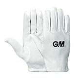 GM 1600452 Cotton Cricket Inner Gloves Mens , White