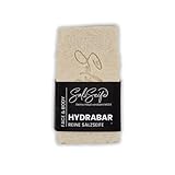 HydraBar Salzseife für Sensible Haut, Beruhigend, Duftneutral, Vegan, Handgemacht, mit Meersalz,...