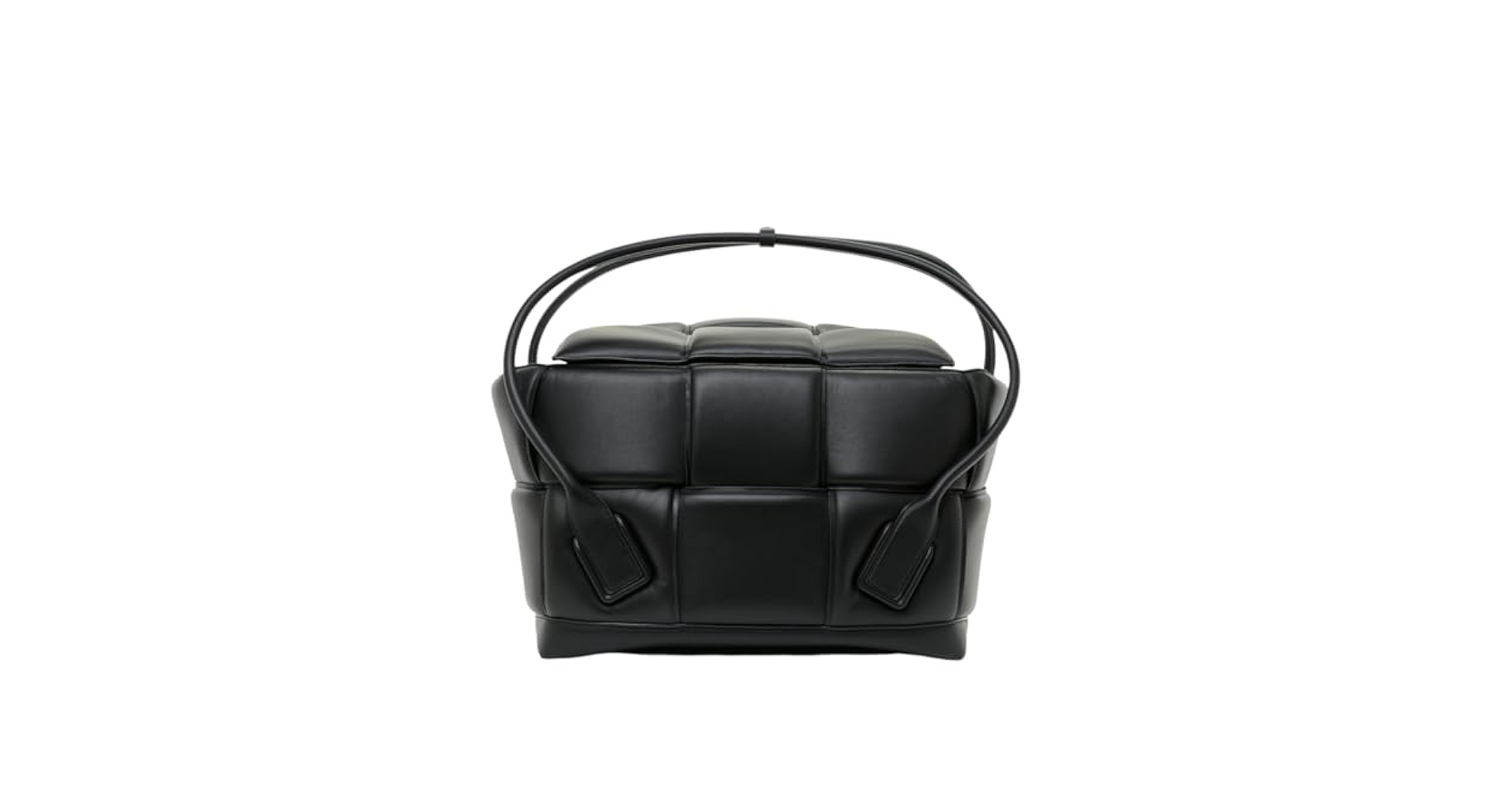 バッグ Maxi Intrecciato shoulder bag black Bottega Veneta Maxi Intrecciato Leather Shoulder bag Black
