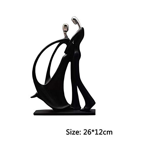 Statues figurines couple romantique pour sublimer une table basse vide - 2