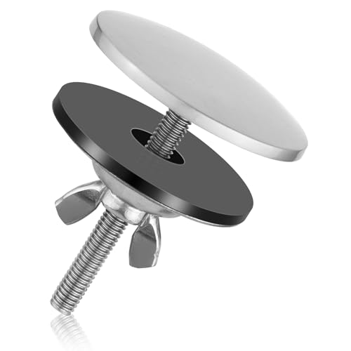 Faucet Hole Cover for Kitchen Sink, Premium Kitchen Sink Hole Plug Kitchen Sink Cap Hole Cover Faucet Hole Cover Kitchen Sink Installation Accessories(Brushed Nickel)