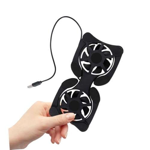 Base de enfriamiento plegable para portátiles con ventiladores duales miniatura 1