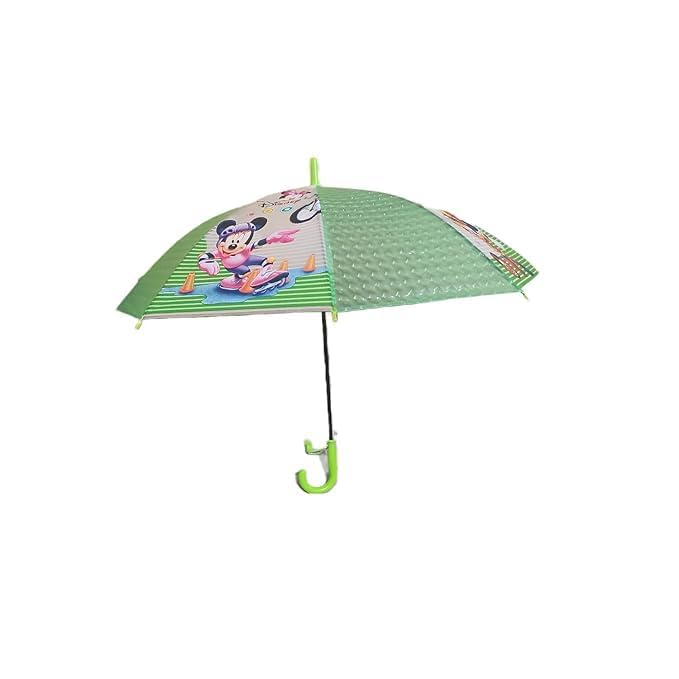 Kid's Polyester Portable and Unique Design Cartoon Princess Printed Folding Sun Protection Umbrella with Whistle Umbrella for Children, printed (MULTICOLOUR)-image-48