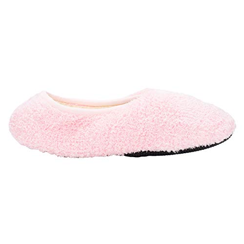 World's Softest Slip-Resistant Bottom Sole Women's Cozy Slippers (Medium, Berry Pink) #TOP2