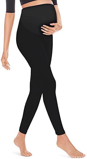 SHAPERX Women's Maternity Leggings Over The Belly Pregnancy Workout Leggings Full Length Pregnant Active Wear Yoga Pants H...