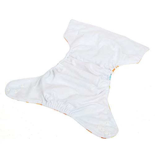 HahaGo Baby Stoffwindel waschbar wiederverwendbare Windeln All-in-One-Taschenwindel für die meisten Babys und Kleinkinder (Hellrosa, Vogel)