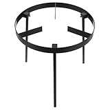 Durabilité exceptionnelle : fabriqué en fonte, notre trépied de cuisson pour feu de camp conserve une excellente forme et une structure robuste même sous une chaleur extrême, résistant aux feux fréquents et à une utilisation en extérieur