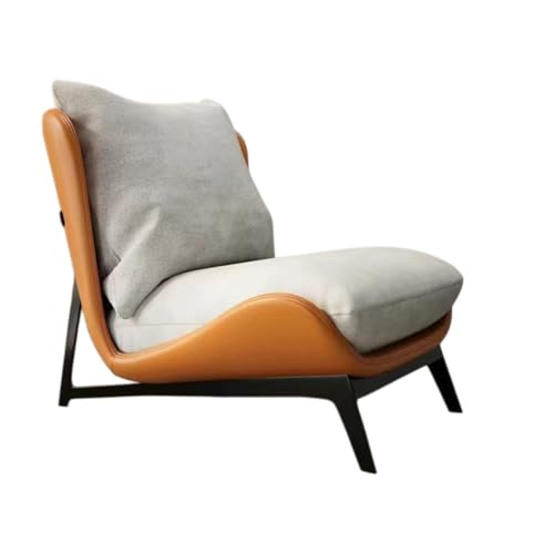 KDBT �����b�N�X�`�F�A ��l�|�� �~�j�}�� �����b�N�X�`�F�A �k���� �R���p�N�g �ω׏d300kg ����/���O���p �\�t�@�`�F�A �Ǐ��p�֎q �ȒP�g�ݗ��� (88*67*75cm,�I�����W�F+�z���C�g)